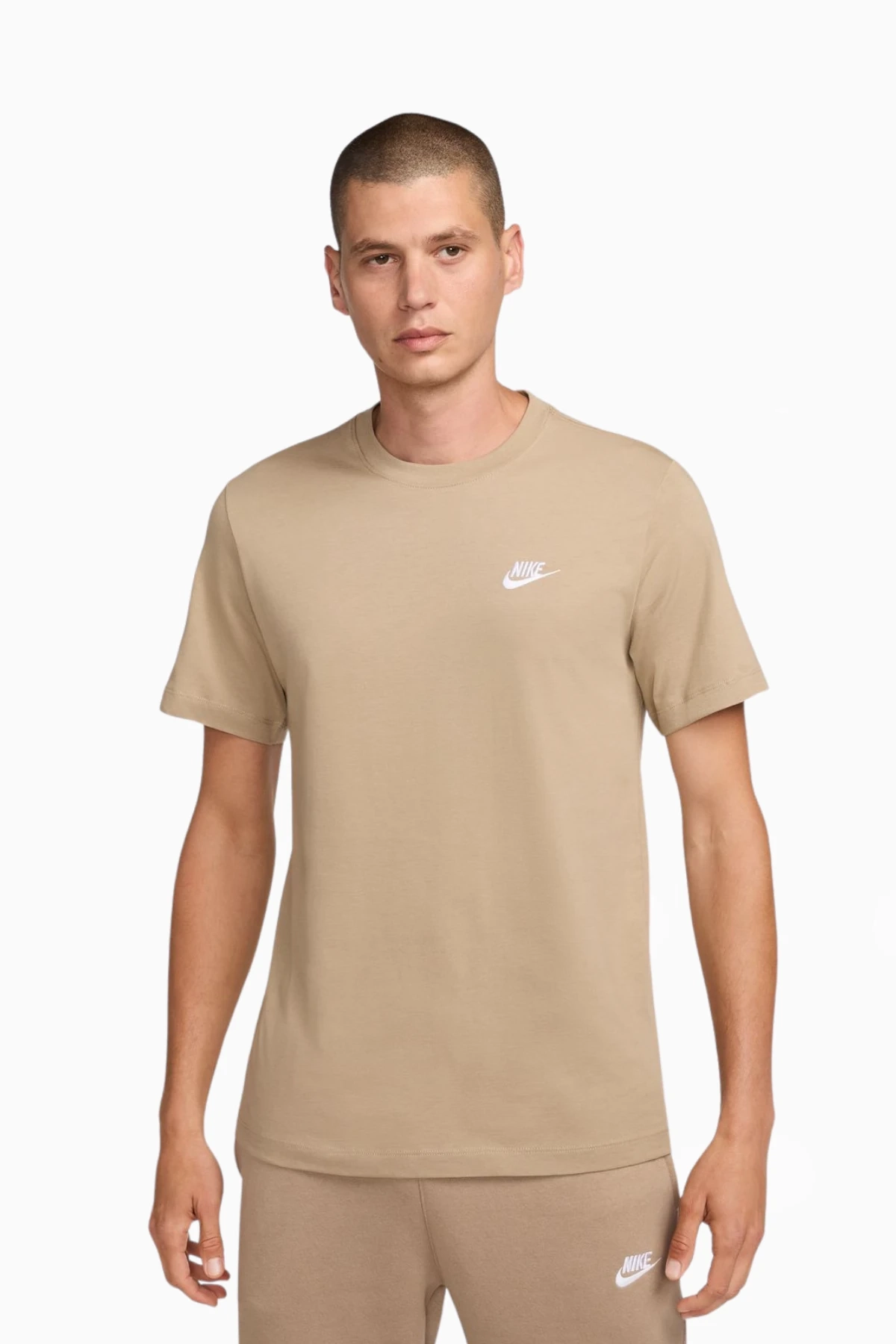 Koszulka Nike Sportswear Club - Beżowy