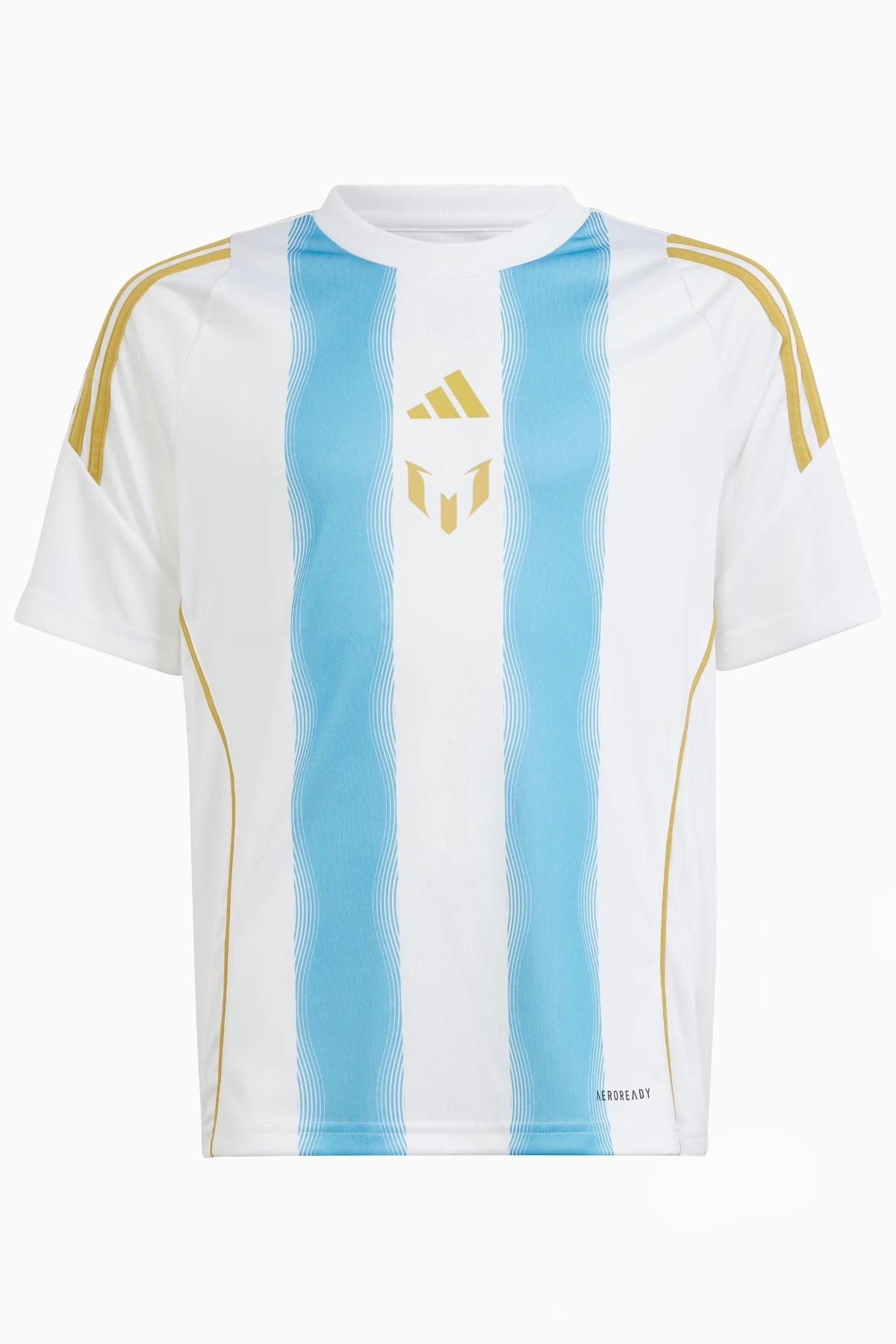 Koszulka adidas Pitch 2 Street Messi Training Junior - Biały