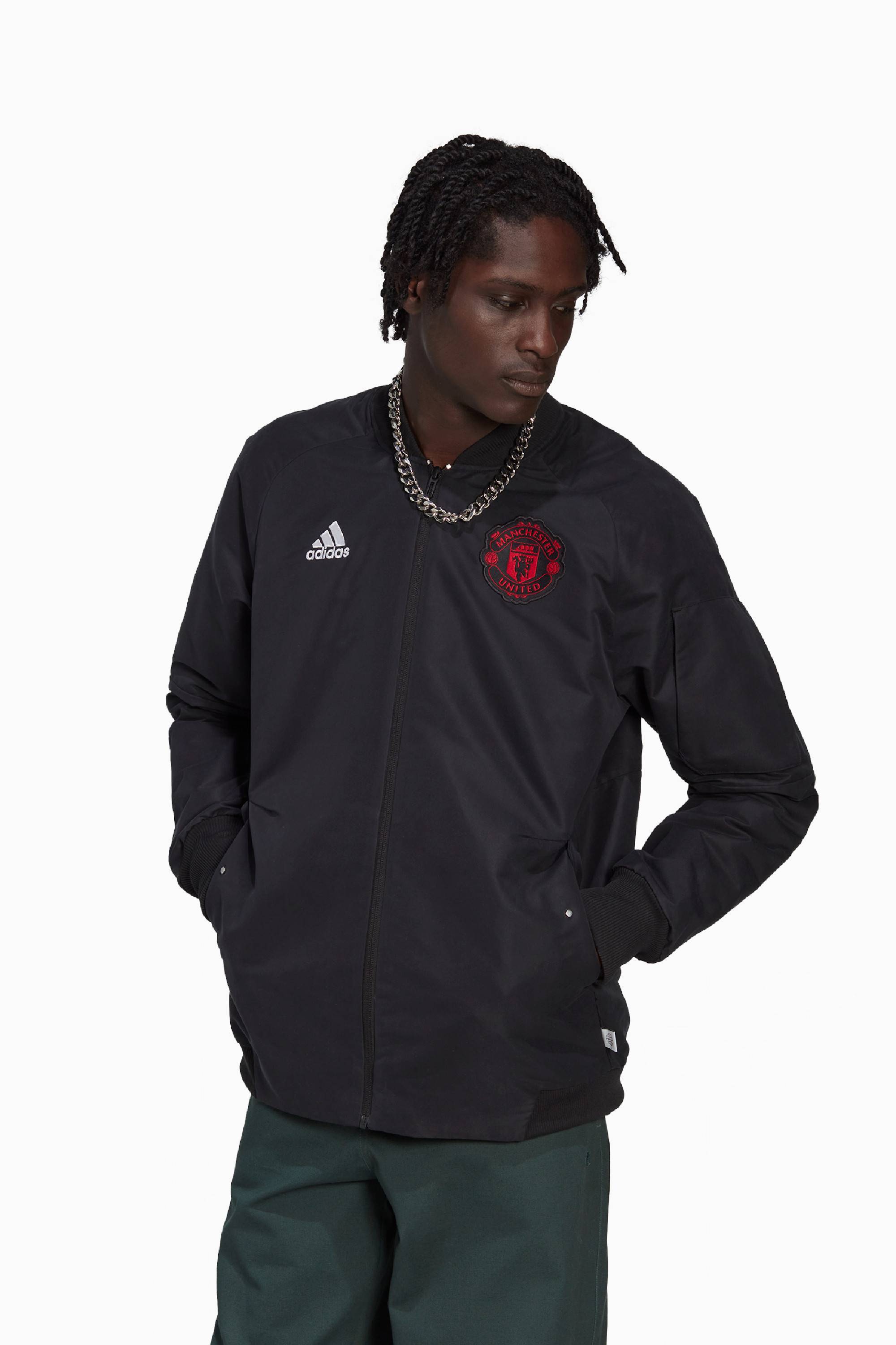 Kurtka adidas Manchester United 22/23 Travel - Czarny