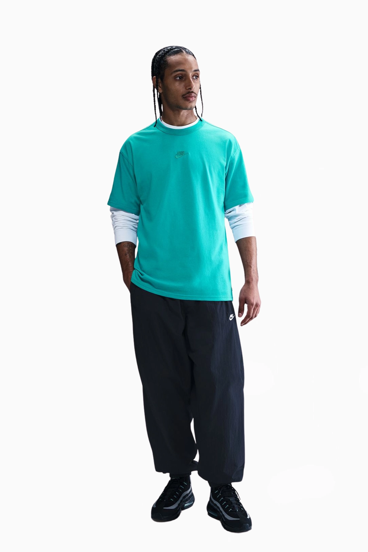 Koszulka Nike Sportswear Premium Essentials - Niebieski
