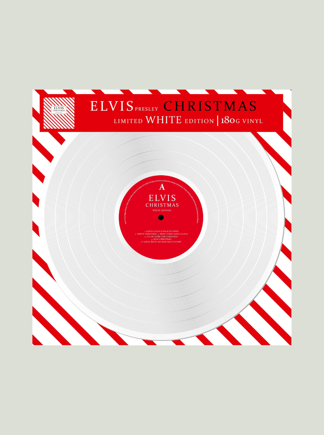 Płyta winylowa Elvis Presley - Christmas (The Christmas Album) (180g) (Limited Edition) (White Vinyl)
