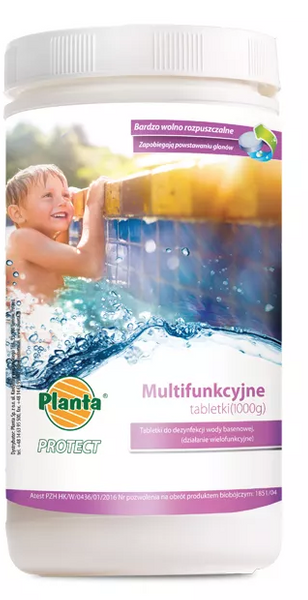 Tabletki basenowe AKTYWNY TLEN 20g 1kg PLANTA