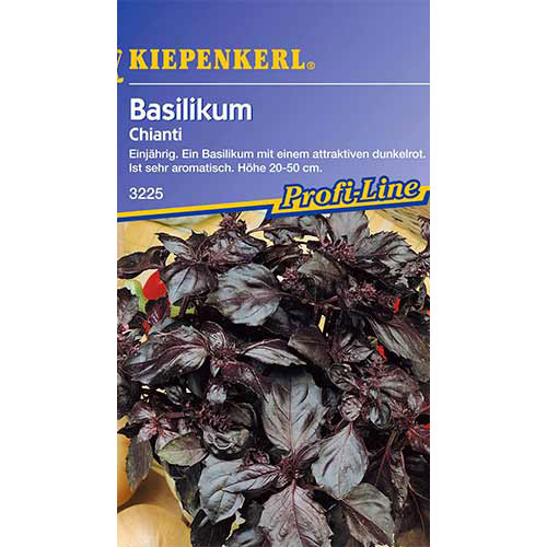 1 ob, Bazalka červená Chianti - : Monžstvo balíkov: 1 ob