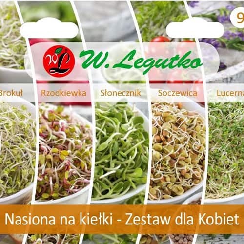 1 szt, Csíra - Nőknek szánt keverék, 5 fajtát tartalmazó csomag - Magok: Mod de ambalare: 1 db