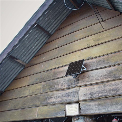 V-TAC lampa solarna wisząca 1x15 W czarny 7825