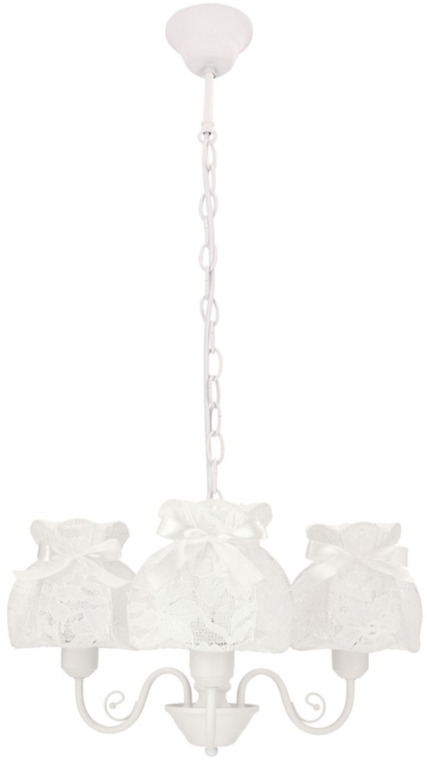 Candellux Rossini lampa wisząca 3x40 W biała 33-36889