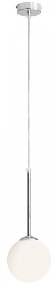 Aldex Bosso Mini 14 lampa wisząca 1x40W chrom/biała 1087XXS4 - Wysyłka w 24h