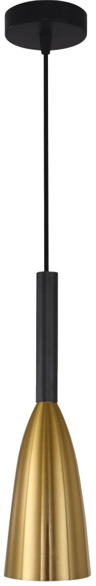 Light Prestige Solin lampa wisząca 1x60W złoty/czarny LP-181/1PGD