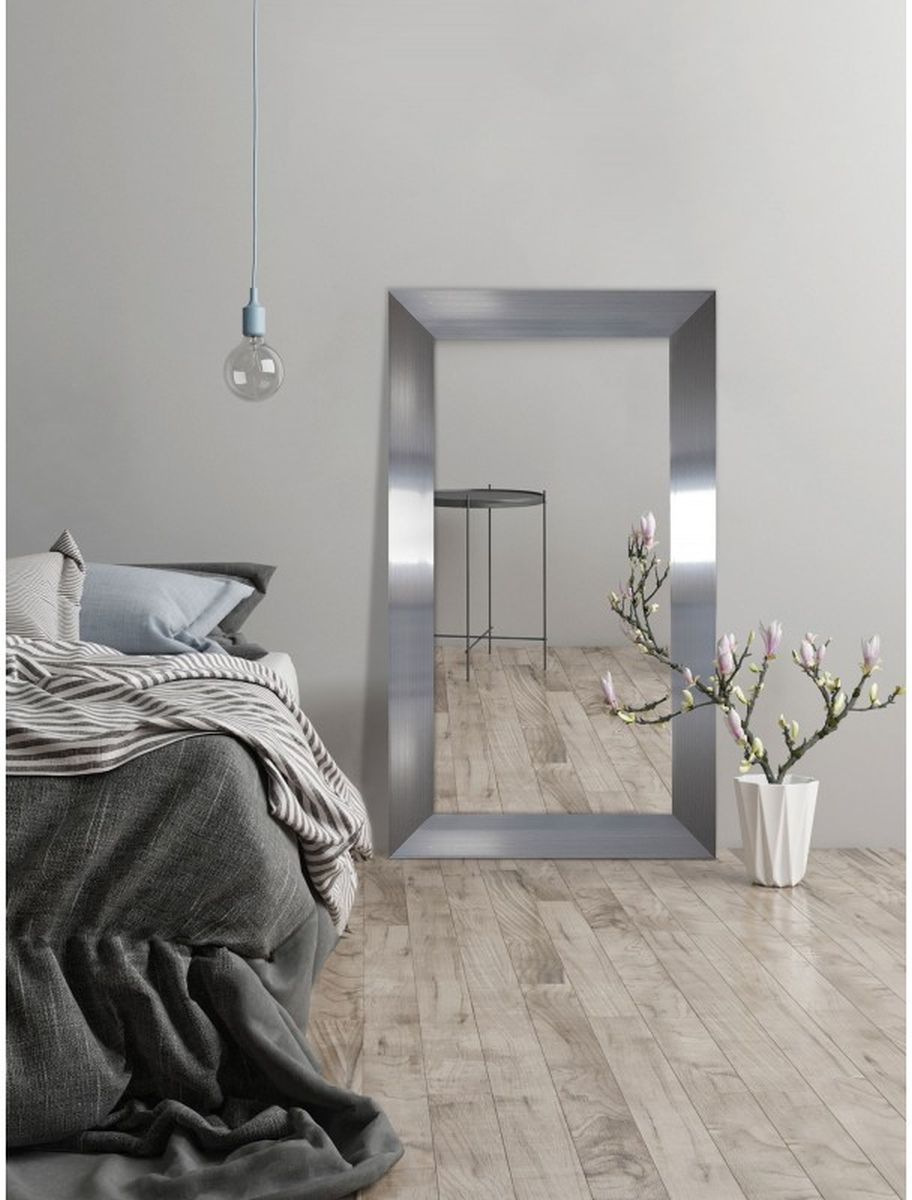 Ars Longa Factory lustro 58,2x148,2 cm prostokątne srebrny FACTORY40130-P