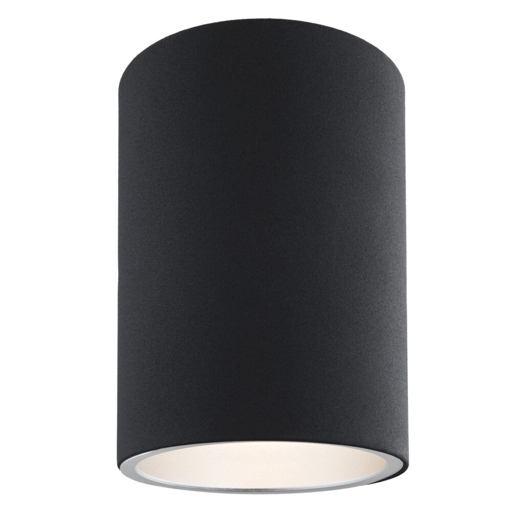 Argon Tyber lampa podsufitowa 1x15W czarny 474