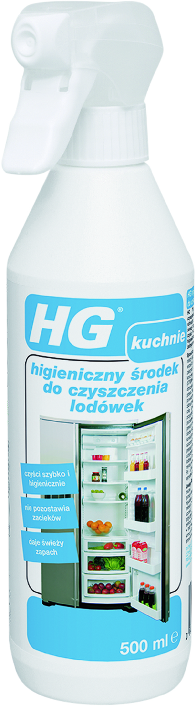 HG higieniczny środek do czyszczenia lodówek 500 ml (0,5 l) 335050129 - Wysyłka w 24h