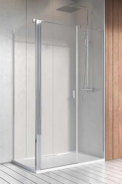 Radaway Nes KDS II drzwi prysznicowe 100 cm lewe chrom/szkło przezroczyste 10033100-01-01L