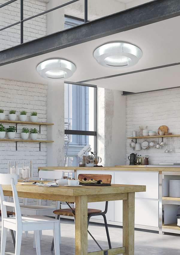 Candellux Merle plafon 1x18 W biały 98-66183
