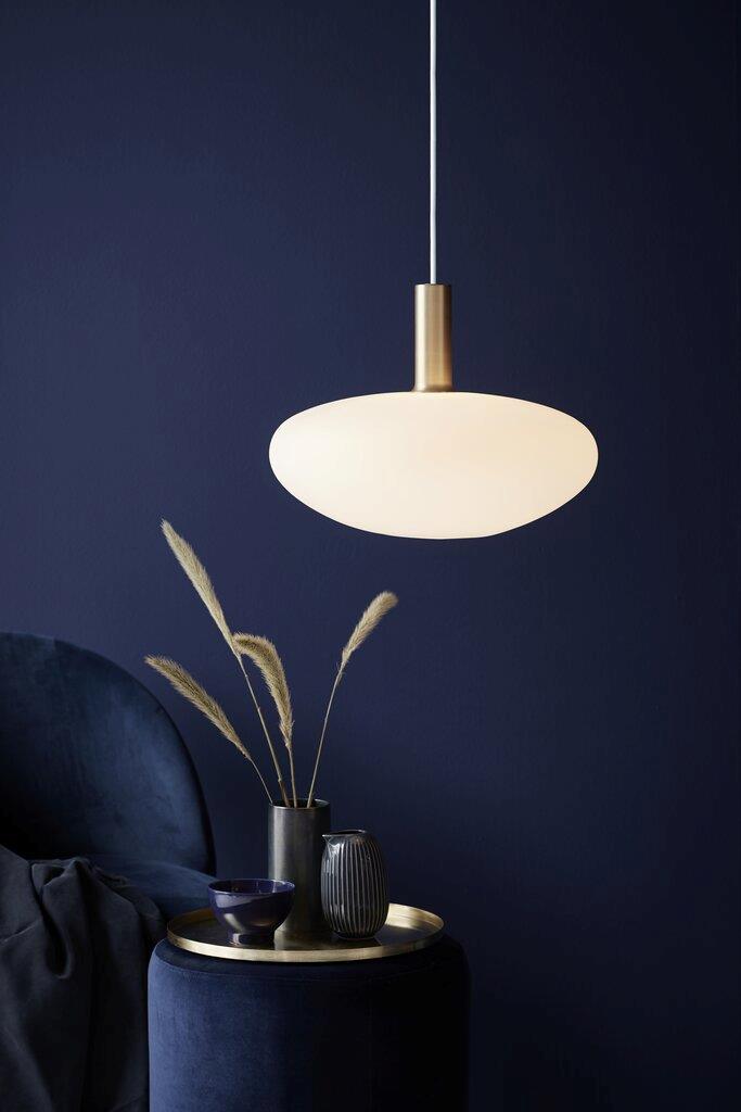 Nordlux Alton lampa wisząca 1x60 W biała-czarna-mosiądz 48973001 - Wysyłka w 24h