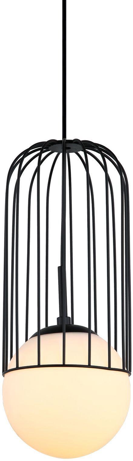 Italux Matty lampa wisząca 1x40 W czarna MDM-3939/1BK