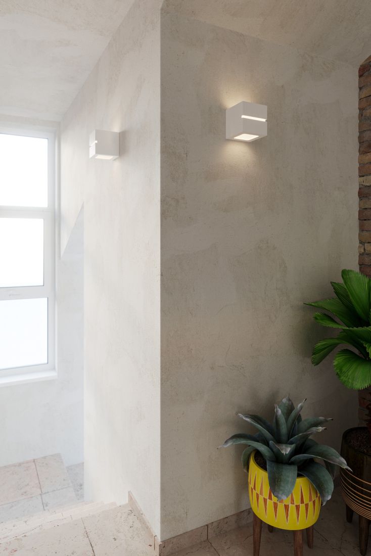 Sollux Lighting Leo Line kinkiet 1x60W biały SL.0230