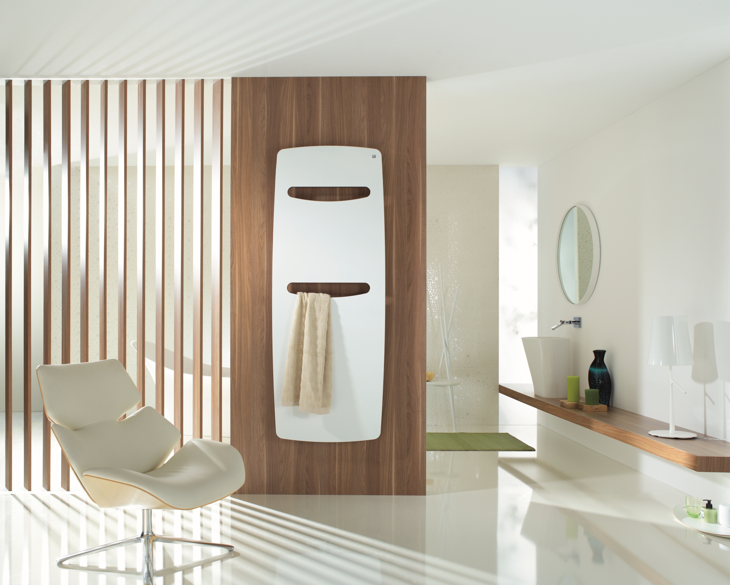 Zehnder Vitalo Spa Completto grzejnik dekoracyjny 182,5x49 cm biały VITK180-050
