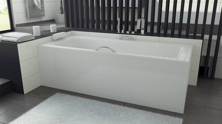 Besco Talia Premium wanna prostokątna 170x75 cm biała #WAT-170-PKP