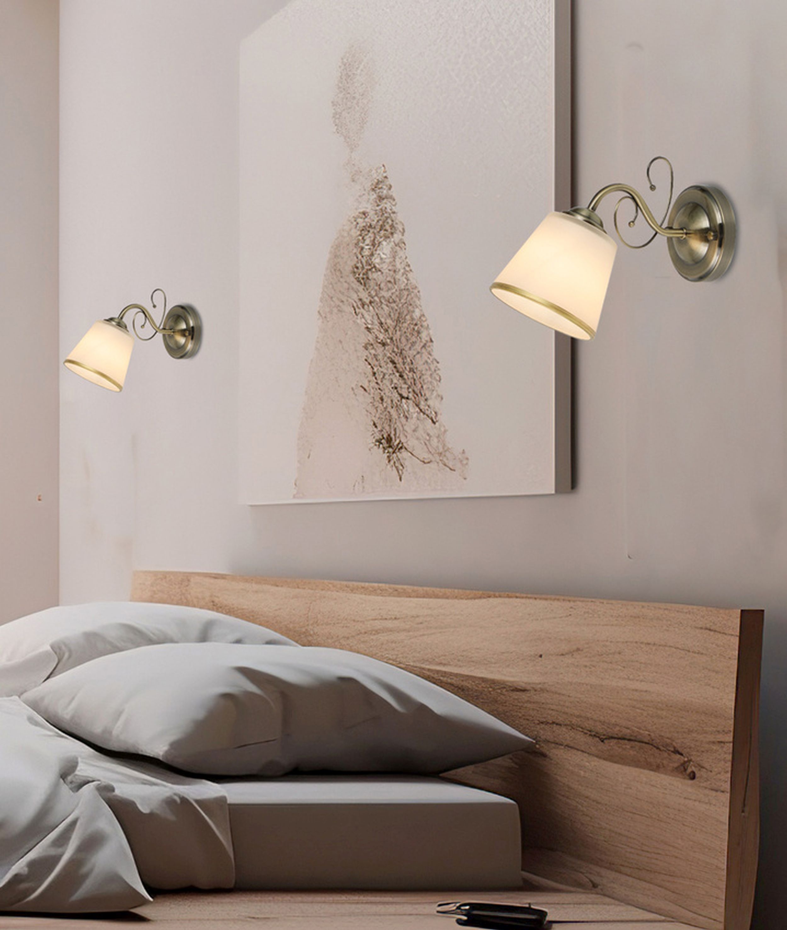 Candellux Losanna kinkiet 1x40 W biały 21-26606