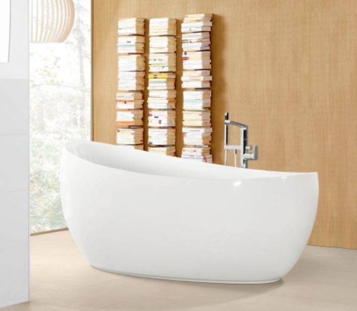Villeroy & Boch Aveo New Generation wanna wolnostojąca 190x95 cm owalna Weiss Alpin UBQ194AVE9W1V-01