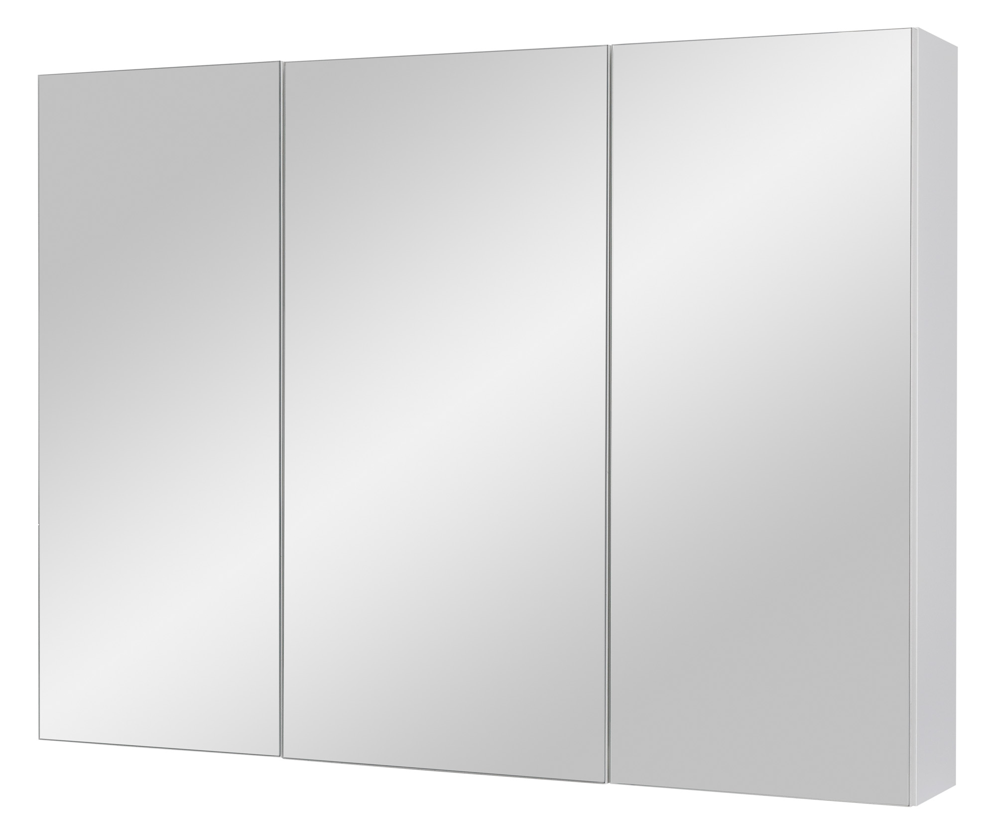 Astor Ida szafka 80x13,8x60 cm z lustrem biała AM-MSL-803-07 - Wysyłka w 24h