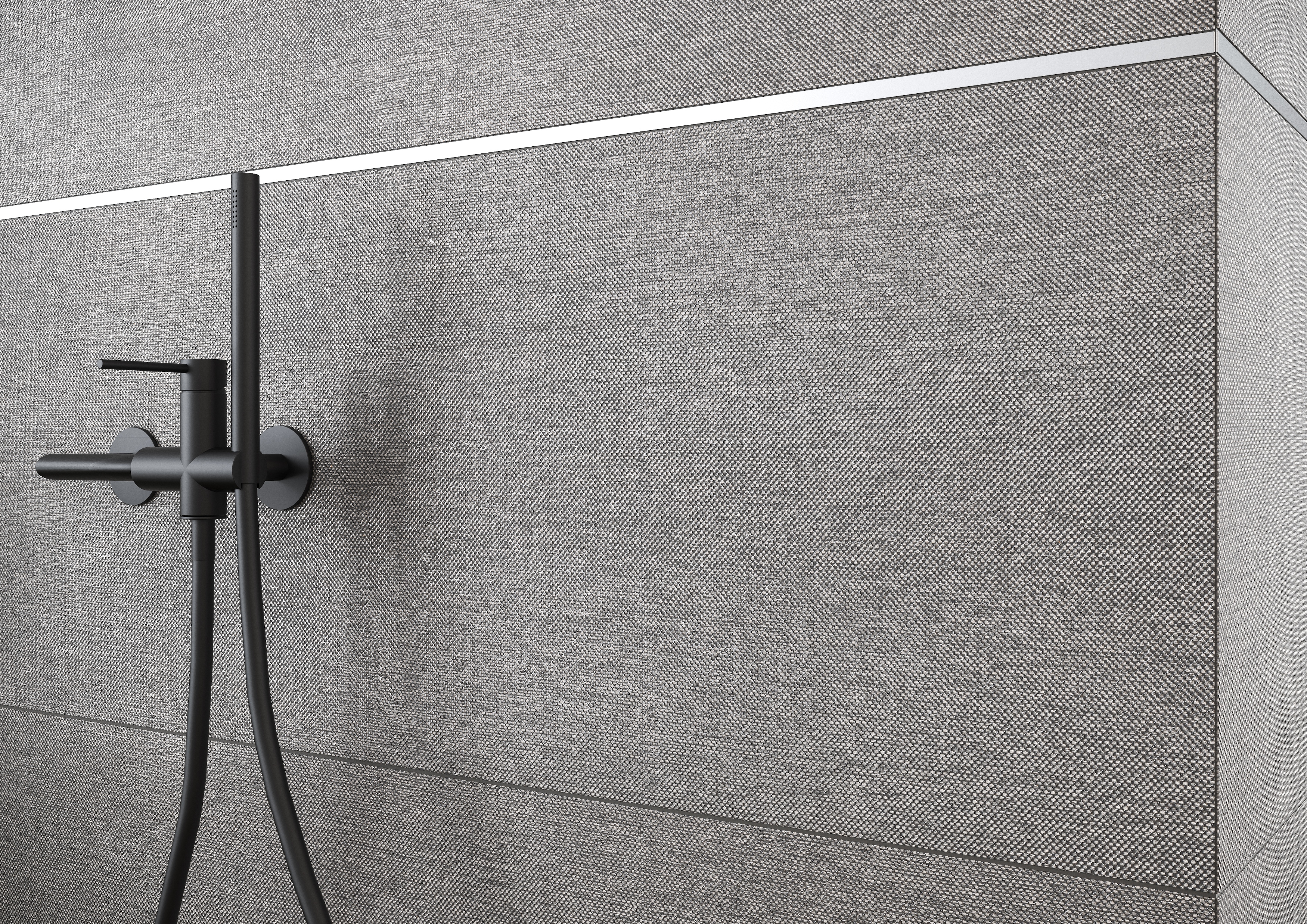 Cersanit Universal Metal Borders metal silver border matt listwa ścienna 1x119,8 cm srebrny mat