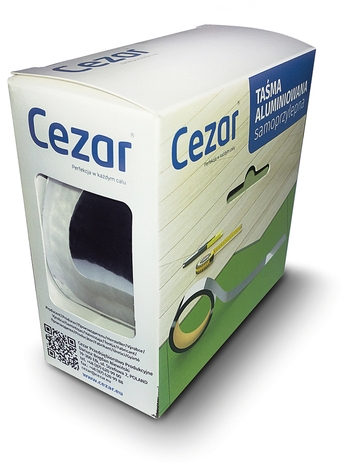 Cezar TPP taśma aluminiowana samoprzylepna 50 m 863202 - Wysyłka w 24h