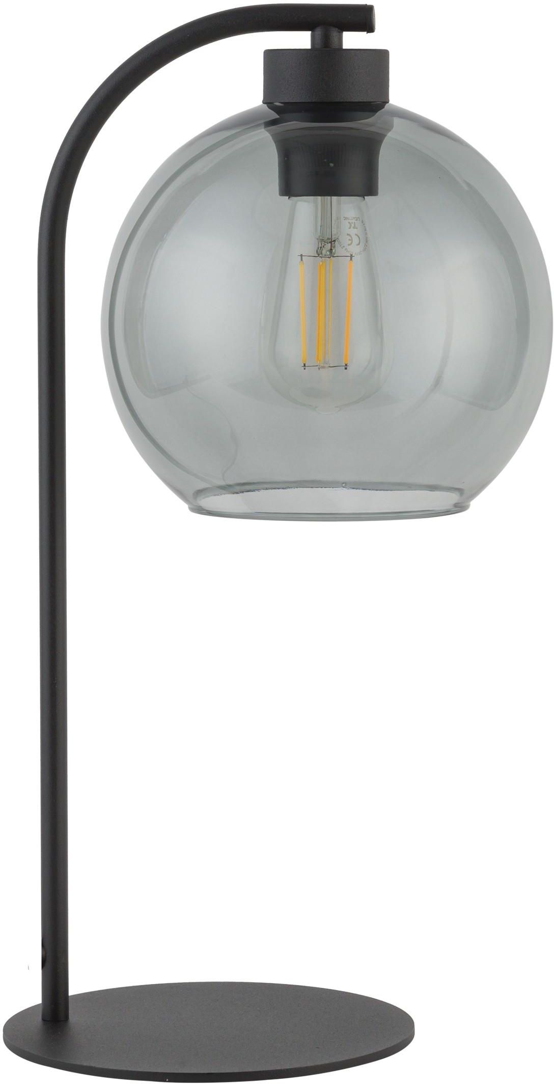 TK Lighting Cubus lampa stołowa 3x15W grafit lustrzany/czarny 5102
