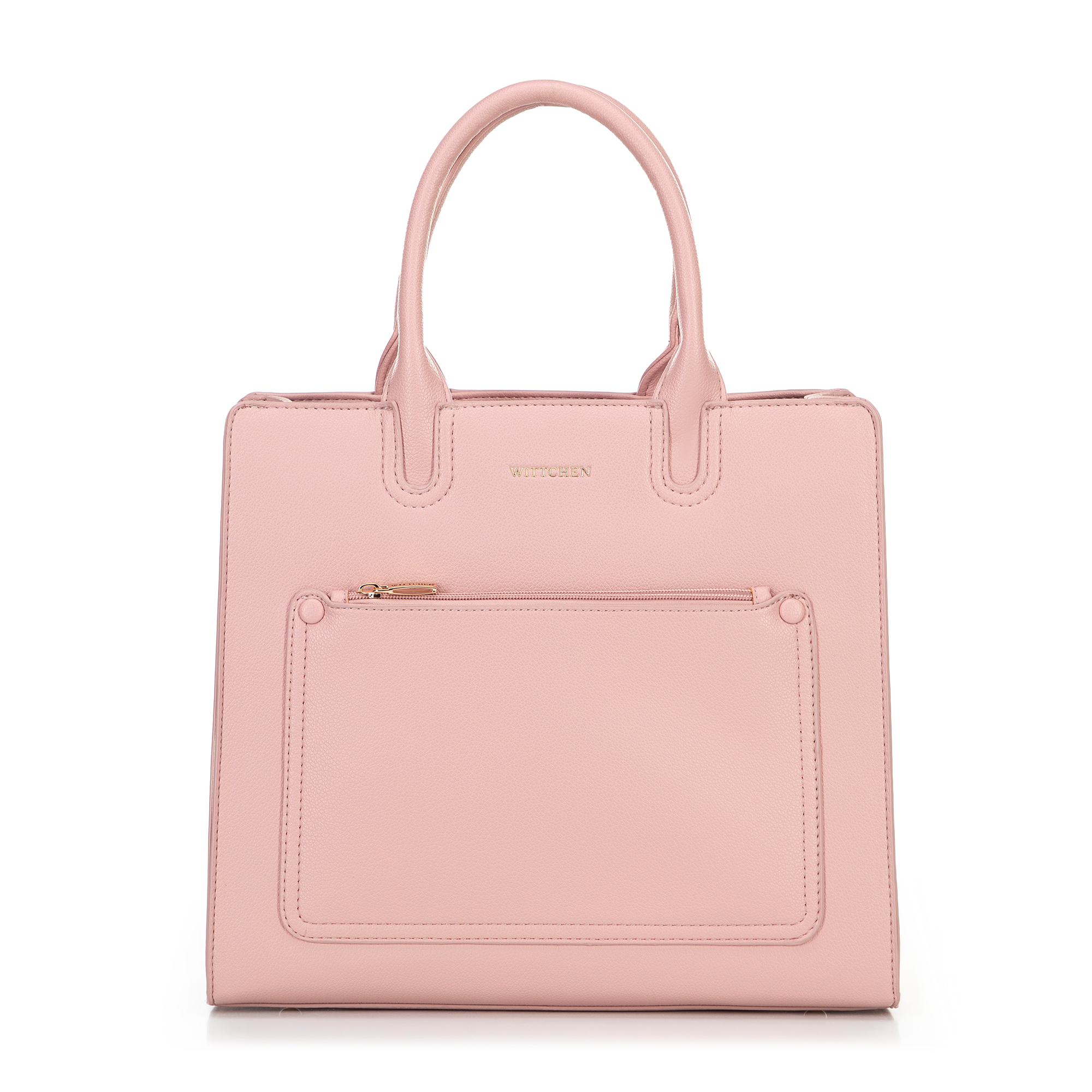Torba na laptopa 13” z imitacji skóry różowa