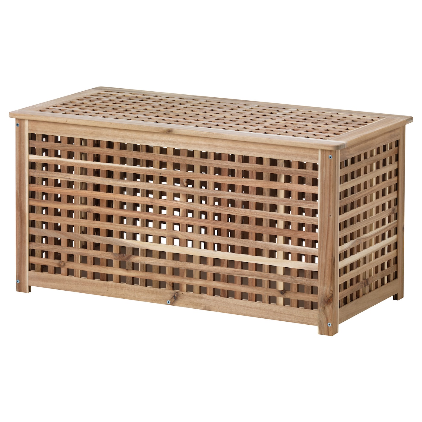 IKEA HOL stolik, akacja, 98x50 cm