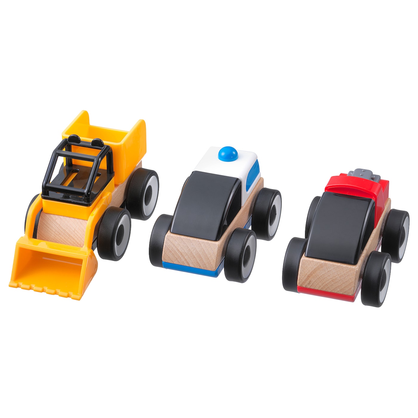 IKEA LILLABO ciężarówki, różne kolory, Długość: 11 cm