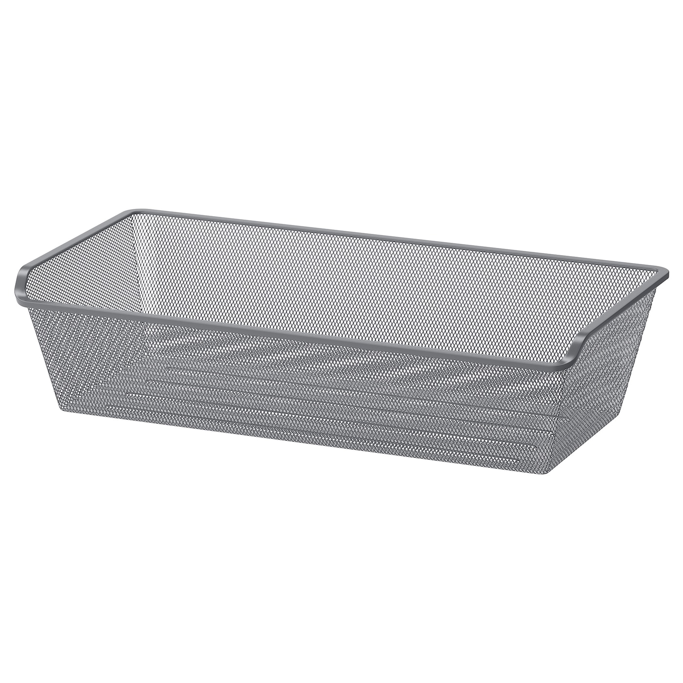 IKEA KOMPLEMENT kosz druciany, ciemnoszary, 75x35 cm
