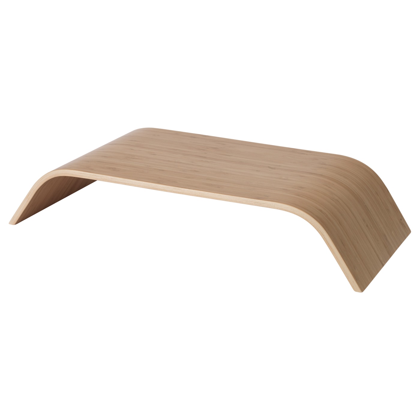 IKEA SIGFINN podstawa monitora, stała wysokość, okleina bambusowa, Długość: 53 cm