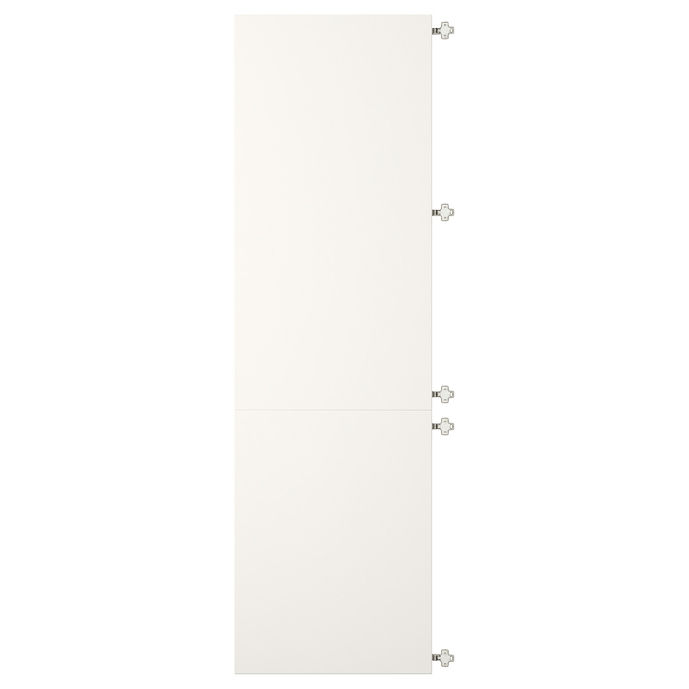 IKEA VEDDINGE drzwi łączone z zawiasami, biały, 60x200 cm