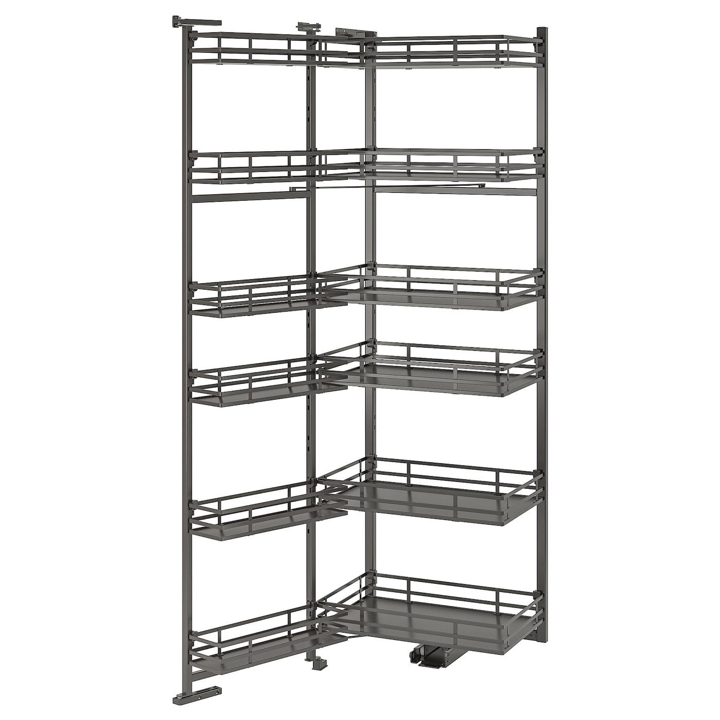 IKEA UTRUSTA wysuwana spiżarnia, Szerokość: 55.4 cm