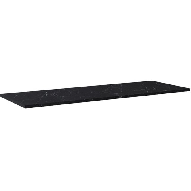 ELITA Blat do szafki LOOK marmur marquina 140x46x2 black matt 167484