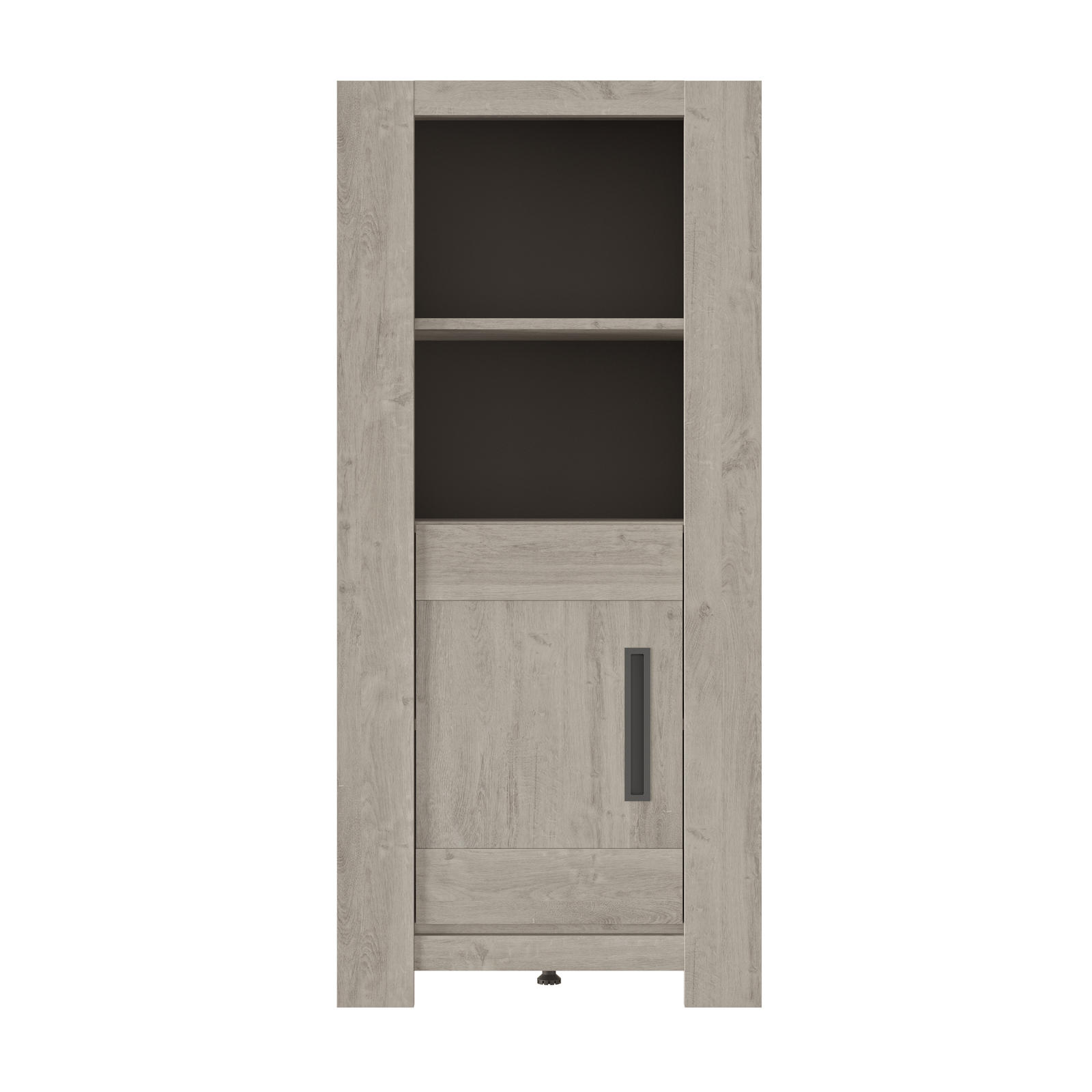 Design gablota Boston szary dąb wysoka