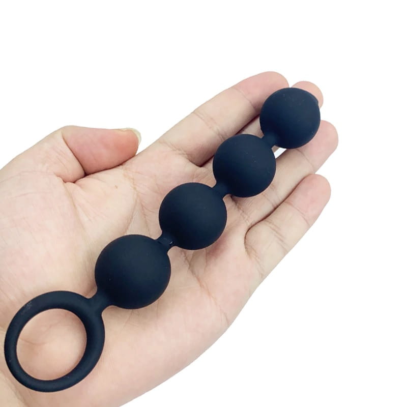 Silikonowe małe kulki analne kulki Butt Plug