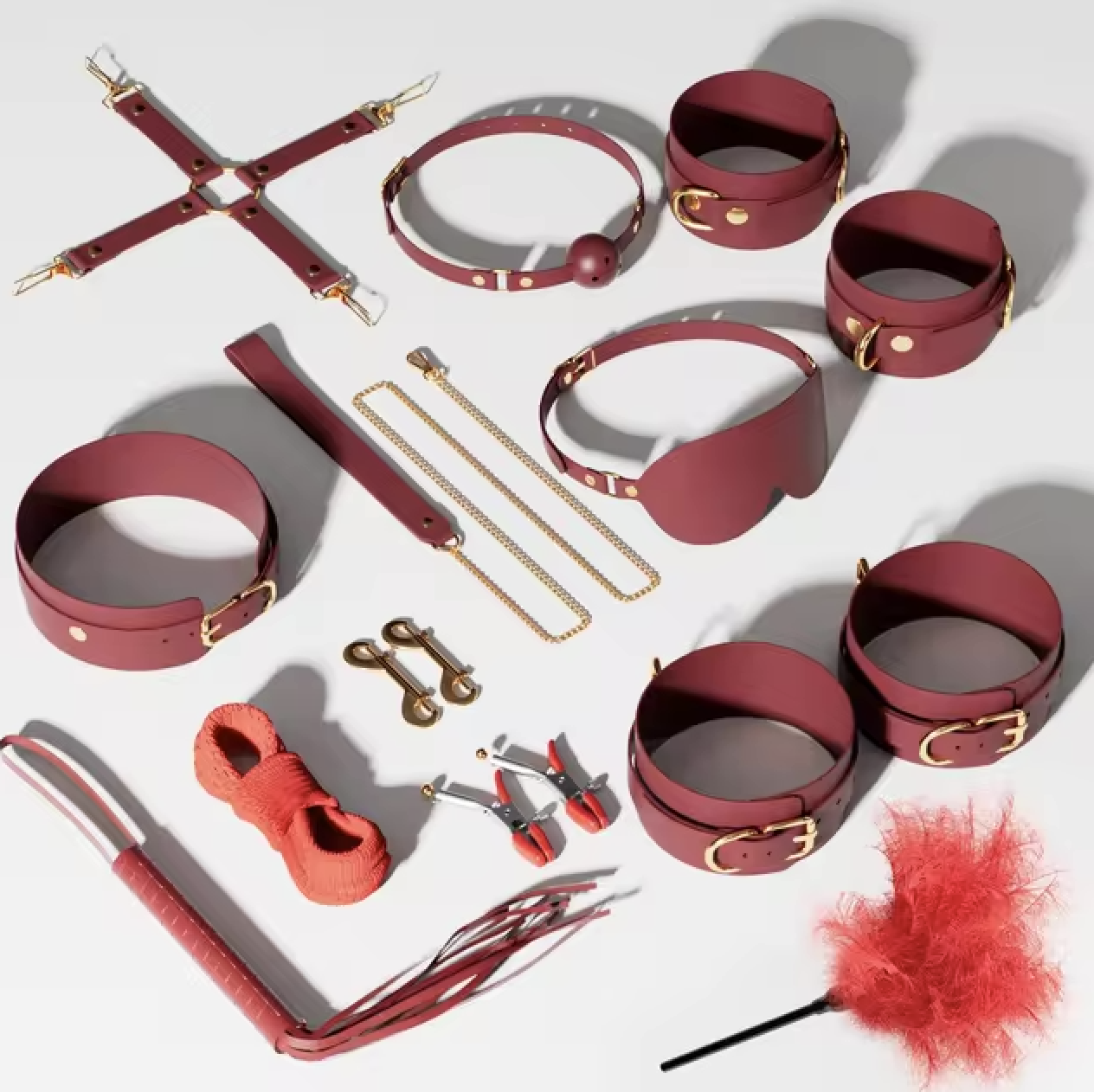 JIUUY Zestaw produktów erotycznych BDSM dla dorosłych 043