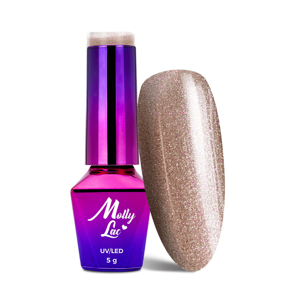 Lakier hybrydowy MollyLac Wedding dream & champagne Moscato Fizz 5 g Nr 385