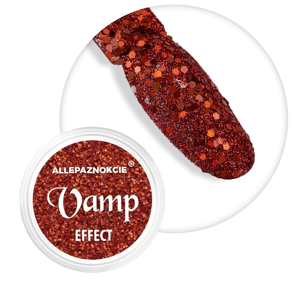 Pyłek do paznokci Vamp Effect Allepaznokcie 1 g Nr 08