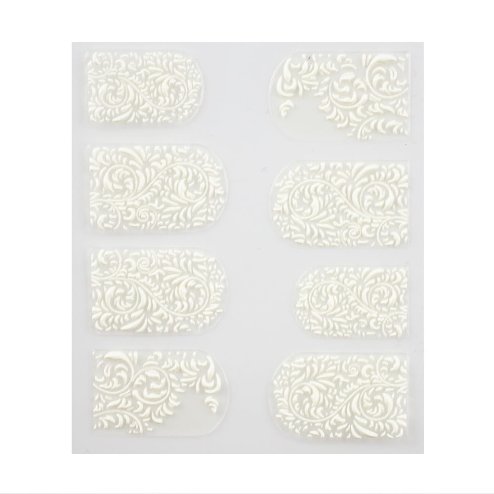Naklejki do paznokci 5D samoprzylepne wzory ornamenty Nr 002