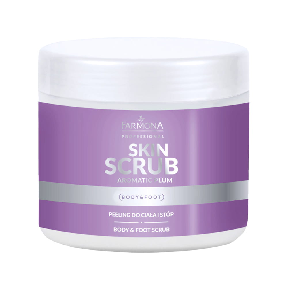WYPRZEDAŻ 569 Peeling do ciała i stóp Farmona Skin Scrub Aromatic Plum 500 g