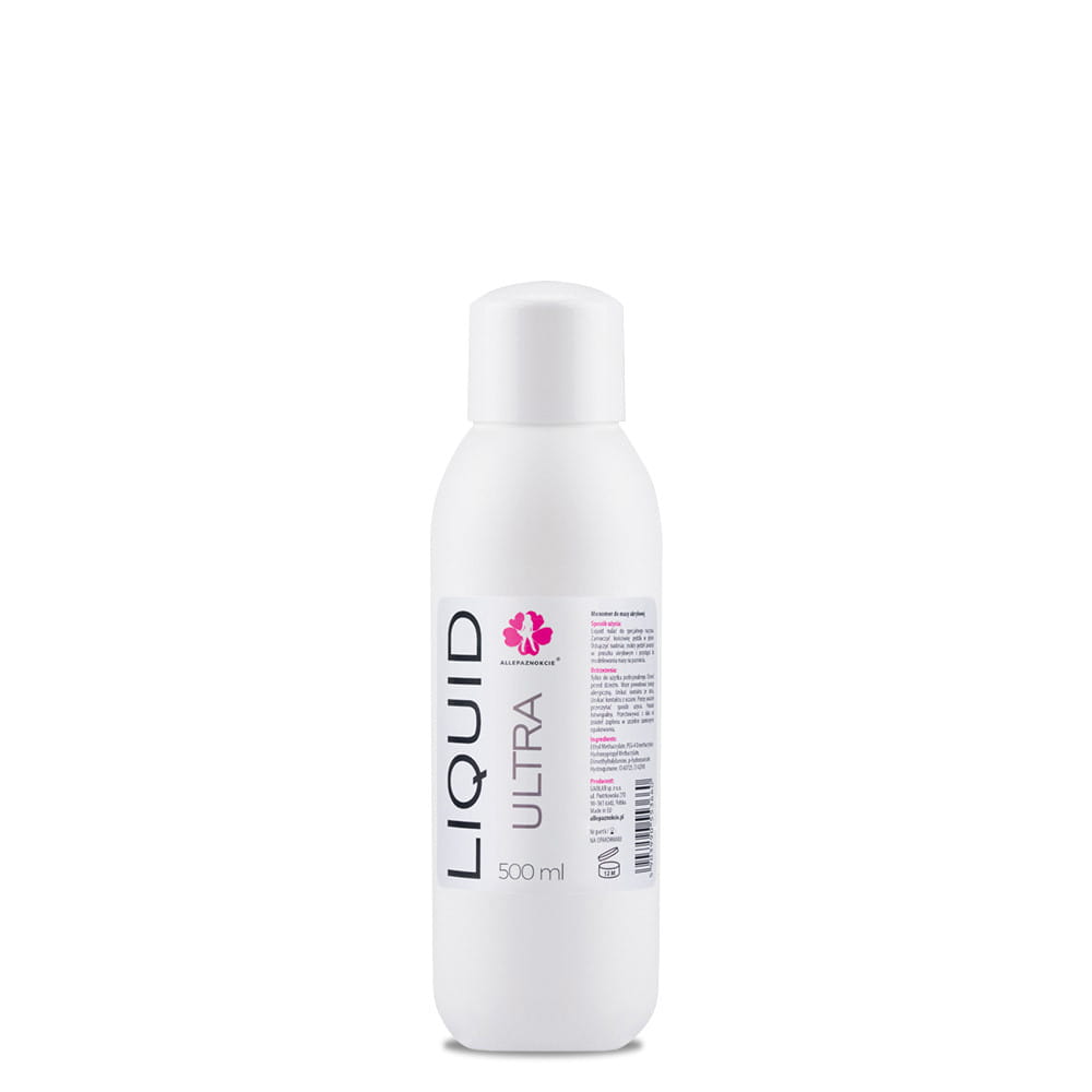 Liquid Ultra średnioschnący do akrylu Allepaznokcie 500 ml
