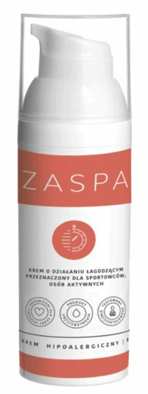 Zaspa Active - krem o działaniu łagodzącym dla sportowców i osób aktywnych 50g