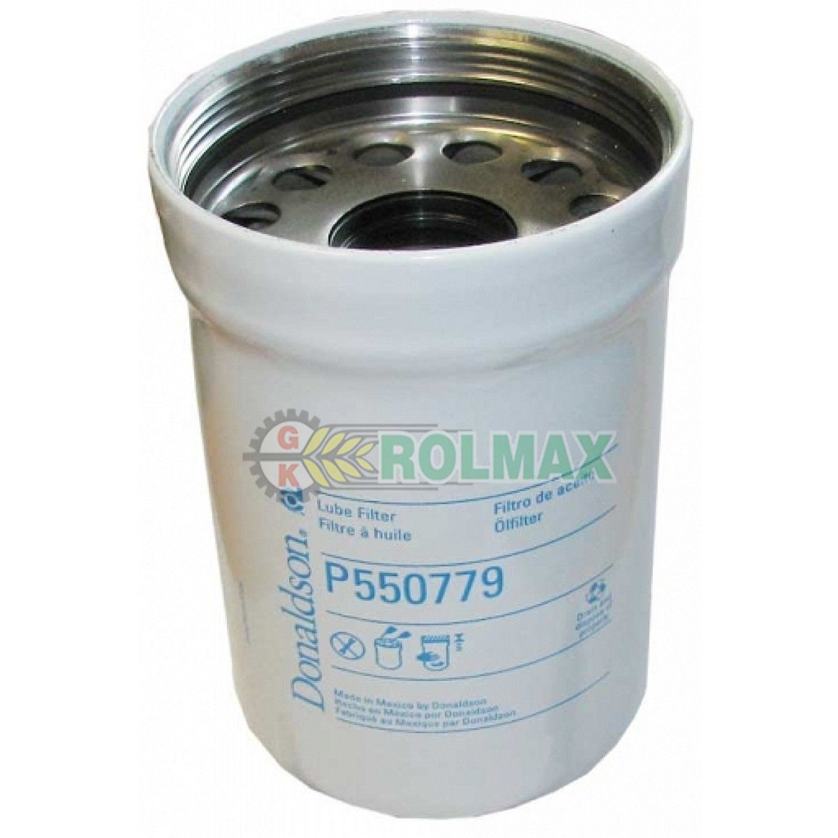 Filtr oleju silnika Claas John Deere P550779 RE507522