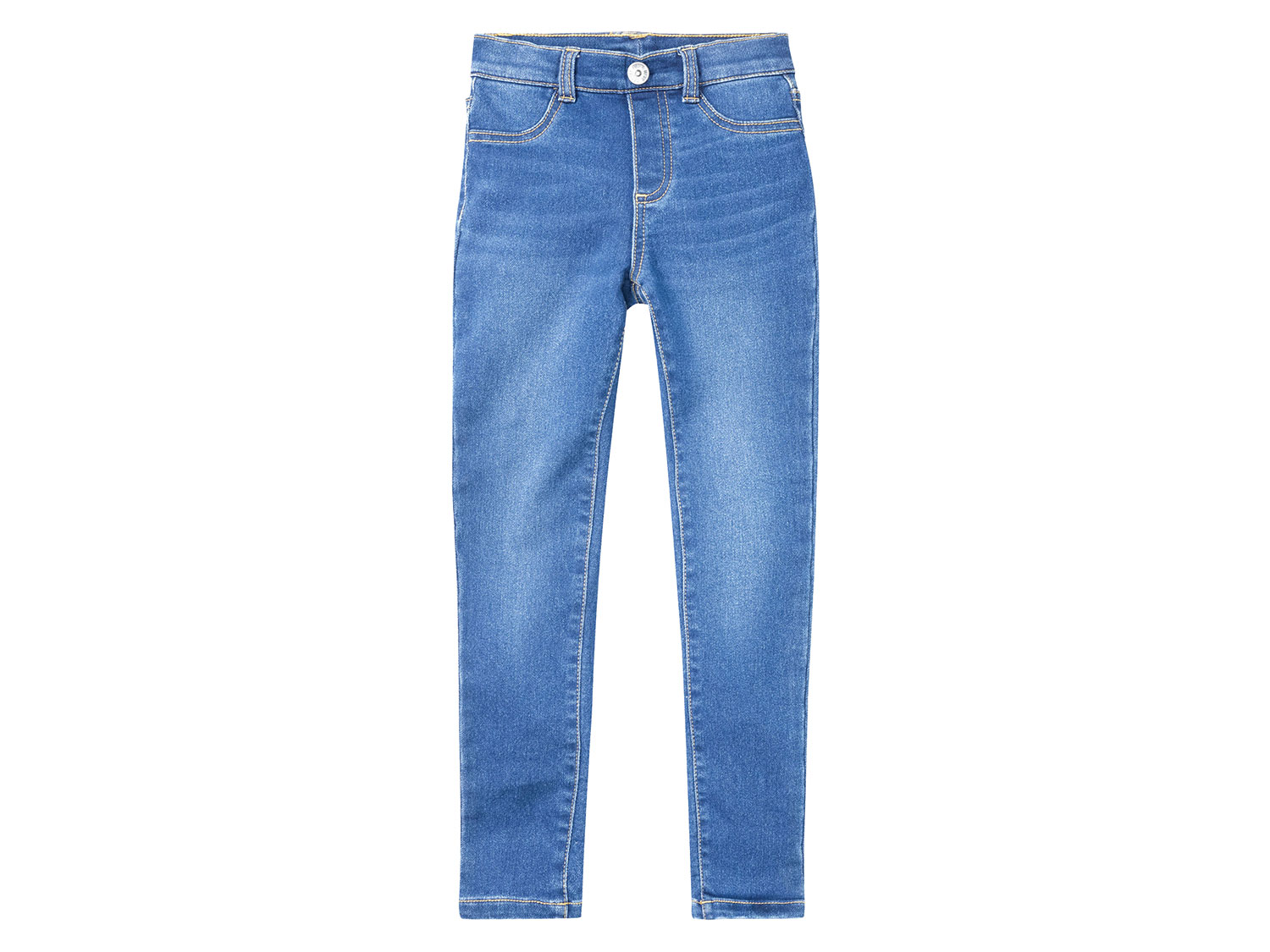 pepperts! Jeansy dziewczęce, Super Skinny Fit 122, Jasnoniebieski