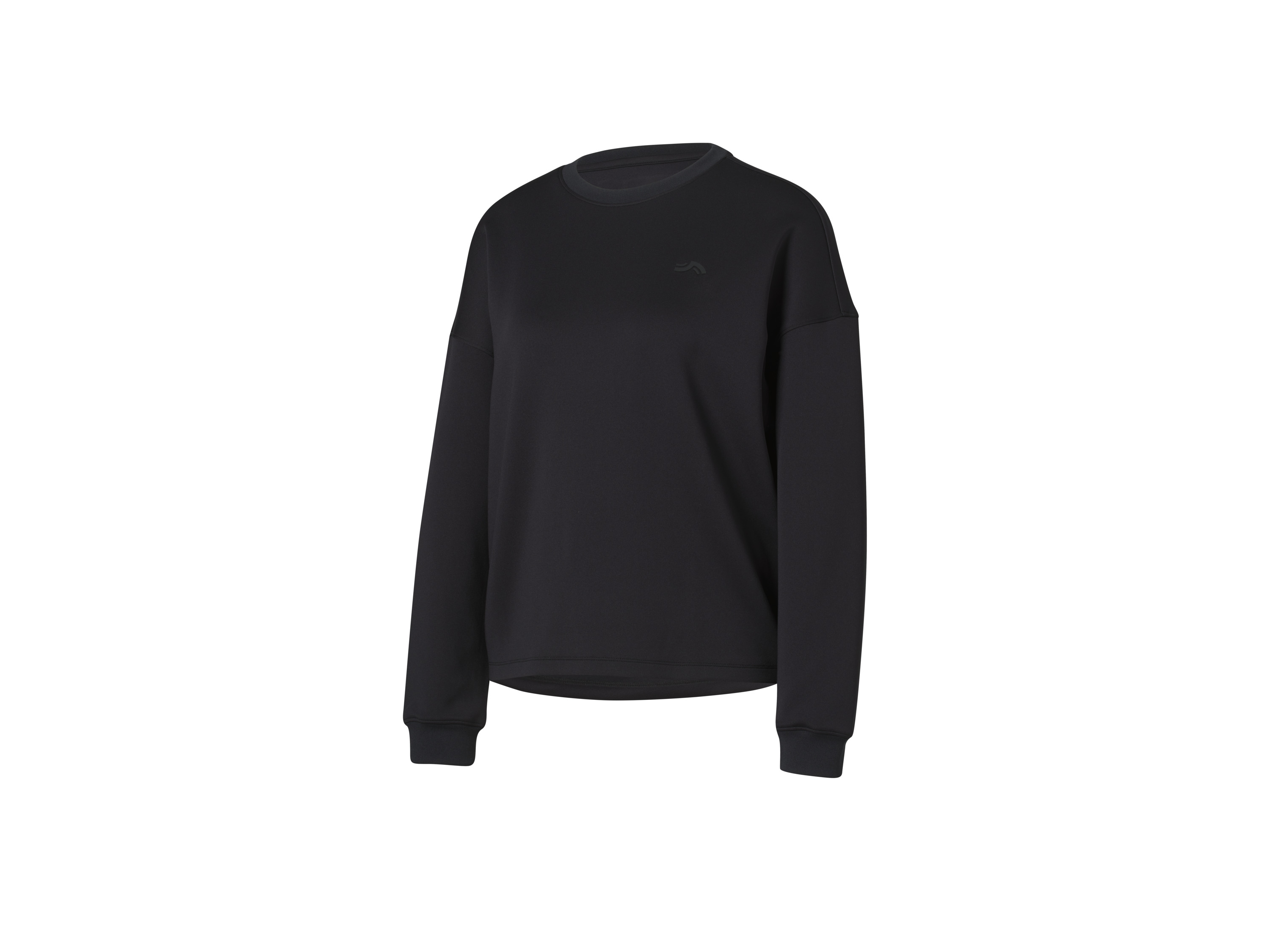 Crivit Bluza damska funkcyjna z efektem pochłaniania zapachów Czarny, M 40/42