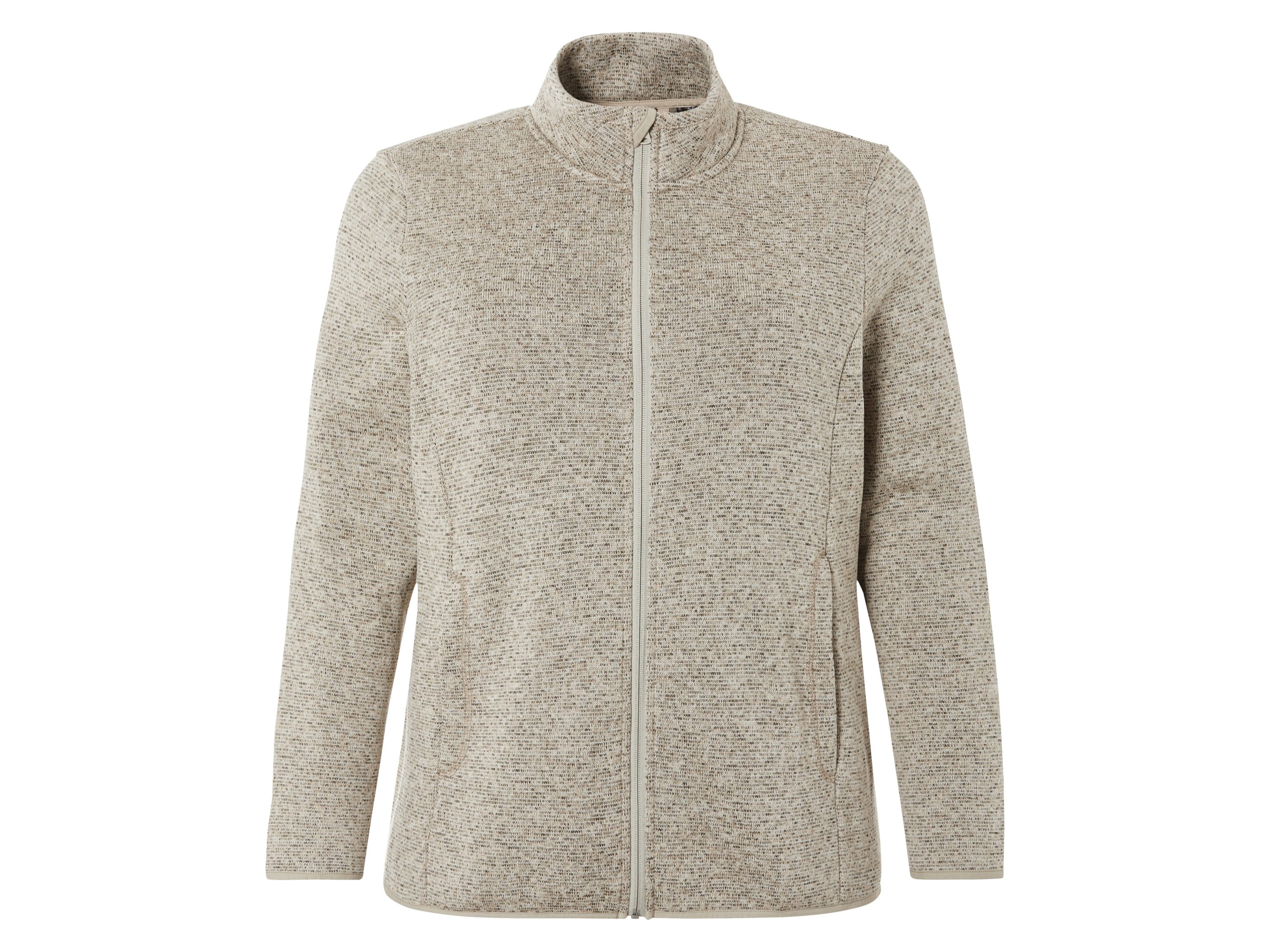 esmara Dzianinowa bluza damska z polaru 3Xl56/58, Beżowy