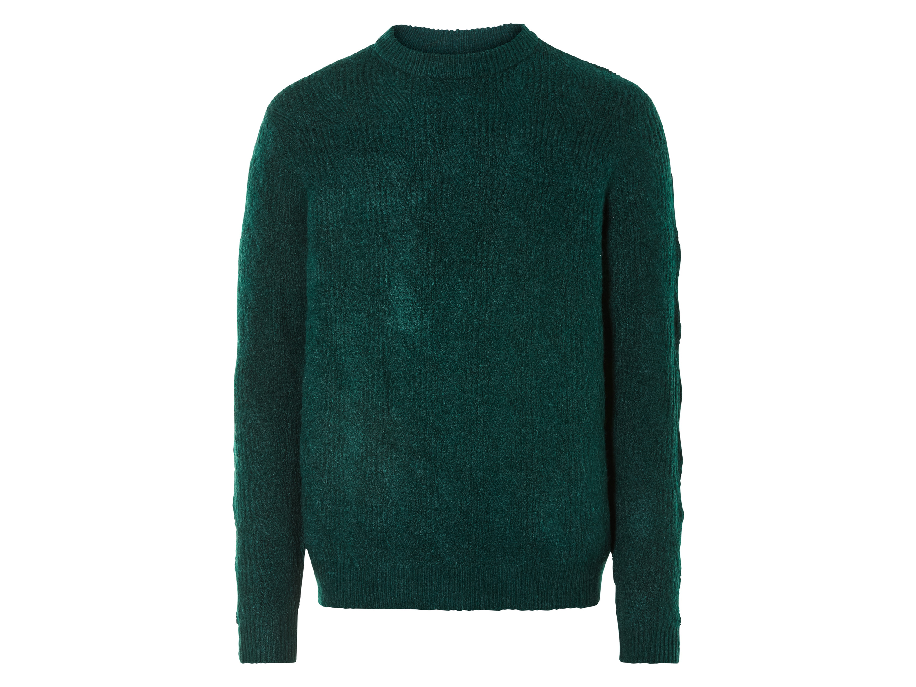 Livergy Sweter męski z grubej dzianiny Zielony, M 48/50